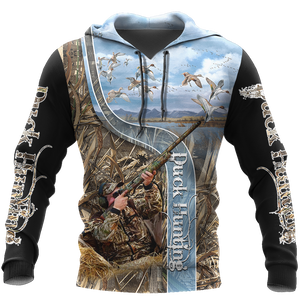 Duck Hunting Hoodie-Apparel-HP Arts-Hoodie-S-Vibe Cosy™