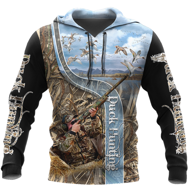 Duck Hunting Hoodie-Apparel-HP Arts-Hoodie-S-Vibe Cosy™