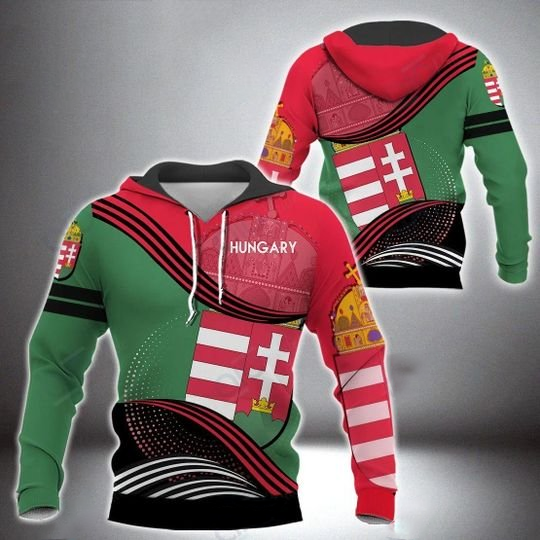 HUNGARY fall in the wall all over printed hoodies For man and women PL11032001-Apparel-PL8386-Hoodie-S-Vibe Cosy™