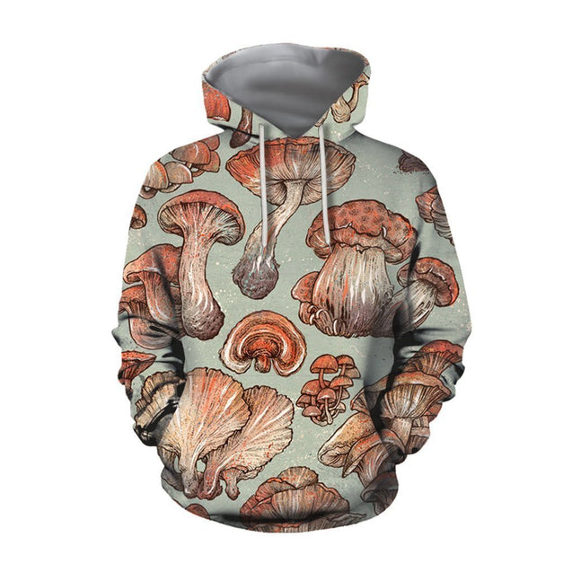 All Over Print forest mushrooms-Apparel-NTH-Hoodie-S-Vibe Cosy™