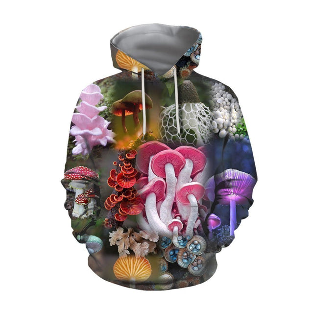 All Over Print Beautiful mushrooms-Apparel-NTH-Hoodie-S-Vibe Cosy™