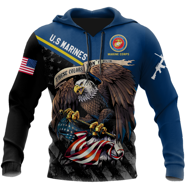 US Veteran Marine Corps 3d all over printed shirts for men and women TR3005201S-Apparel-Huyencass-Hoodie-S-Vibe Cosy™