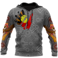 Aboriginal Australia In my heart 3D printed summer shirts