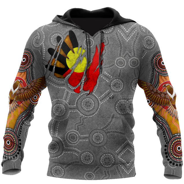 Aboriginal Australia In my heart 3D printed summer shirts