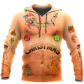 Real Christmas Tattoos All Over Printed-Apparel-HP Arts-Hoodie-S-Vibe Cosy™