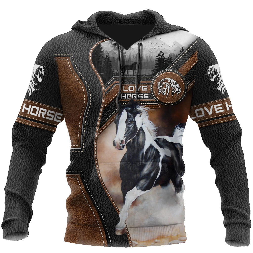 American Paint Horse3D All Over Printed Shirts-Apparel-TA-Hoodie-S-Vibe Cosy™