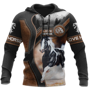 American Paint Horse3D All Over Printed Shirts-Apparel-TA-Hoodie-S-Vibe Cosy™