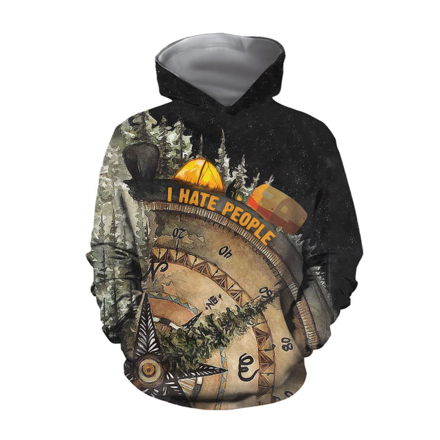 3D All Over Print I hate People Shirt-Apparel-HD09-Hoodie-S-Vibe Cosy™
