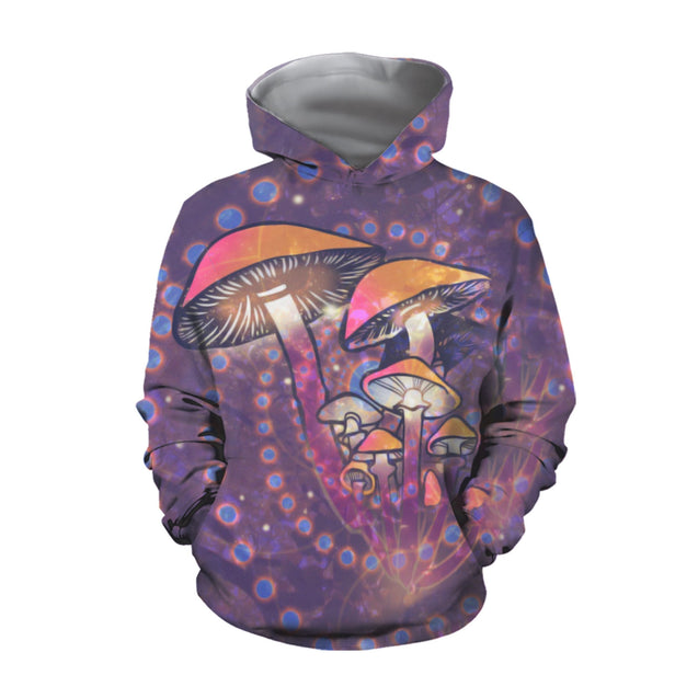 3D All Over Print Mushroom Underwater Shirt-Apparel-NTH-Hoodie-S-Vibe Cosy™