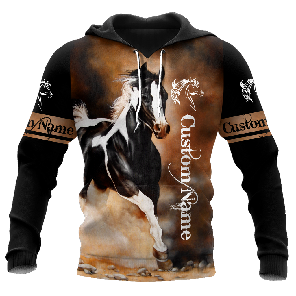 Love Horse Custom Name 3D All Over Printed Shirts TA10032001