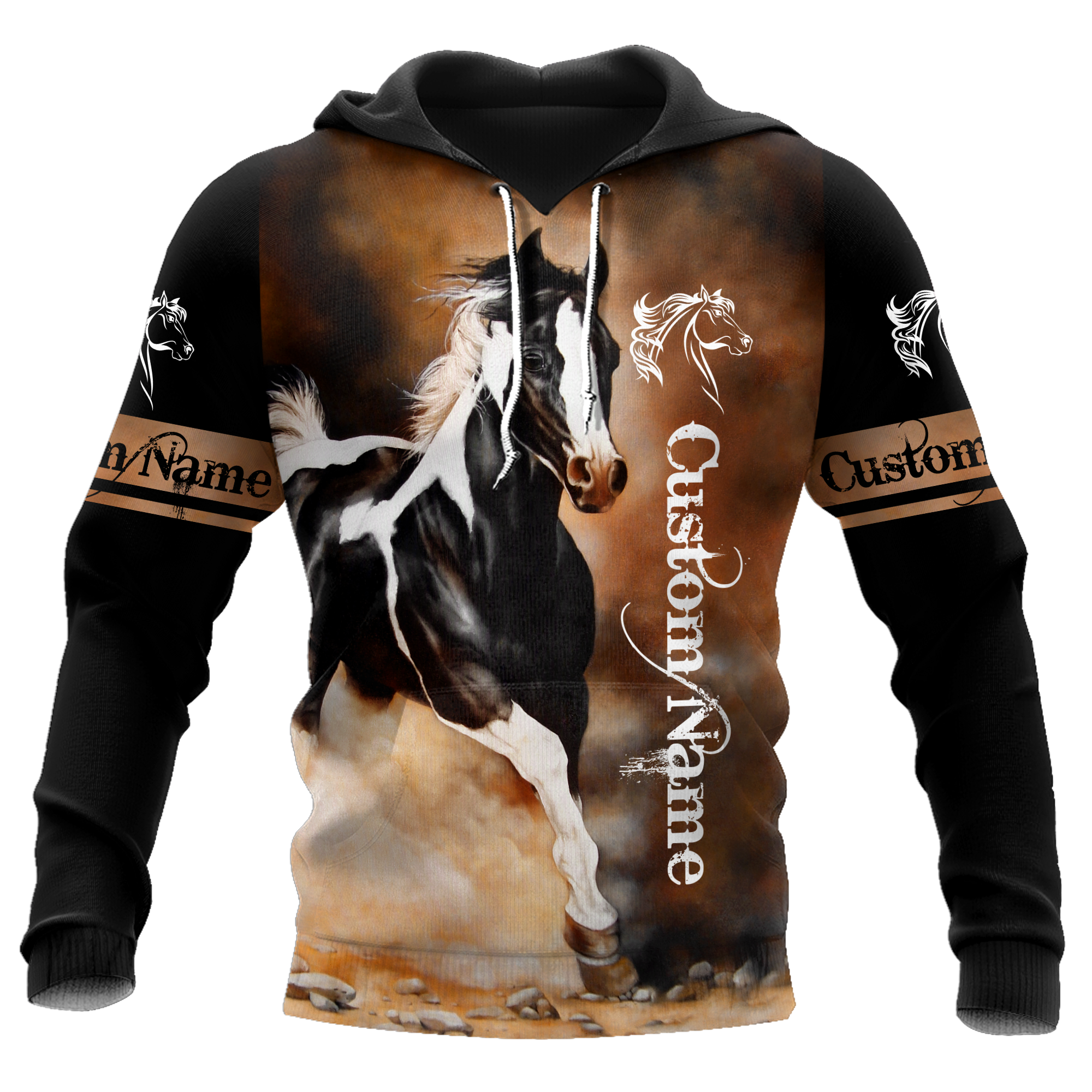 Love Horse Custom Name 3D All Over Printed Shirts TA10032001