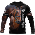 Love Horse 3D All Over Printed Shirts TR1311204