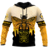 Bee Keeper All Over Printed Hoodie For Men And Women MEI