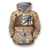 3D all over print eye of horus ancient egypt-Apparel-HbArts-Hoodie-S-Vibe Cosy™