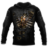 Steampunk Mechanic Skull All Over Printed Hoodie For Men and Women Pi21102002