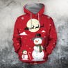 All Over Print Santa Ride 05-Apparel-HbArts-Hoodie-S-Vibe Cosy™