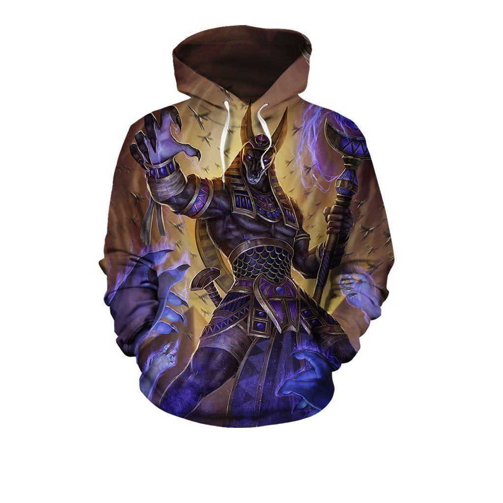 All Over Print Anubis Shirts-Apparel-HbArts-Hoodie-S-Vibe Cosy™