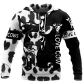 Love Cow 3D All Over Printed Shirts For Men And Woman