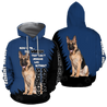 German Shepherd Dog Lover 3D Full Printed Shirt For Men And Women Pi281207-Apparel-MP-Hoodie-S-Vibe Cosy™