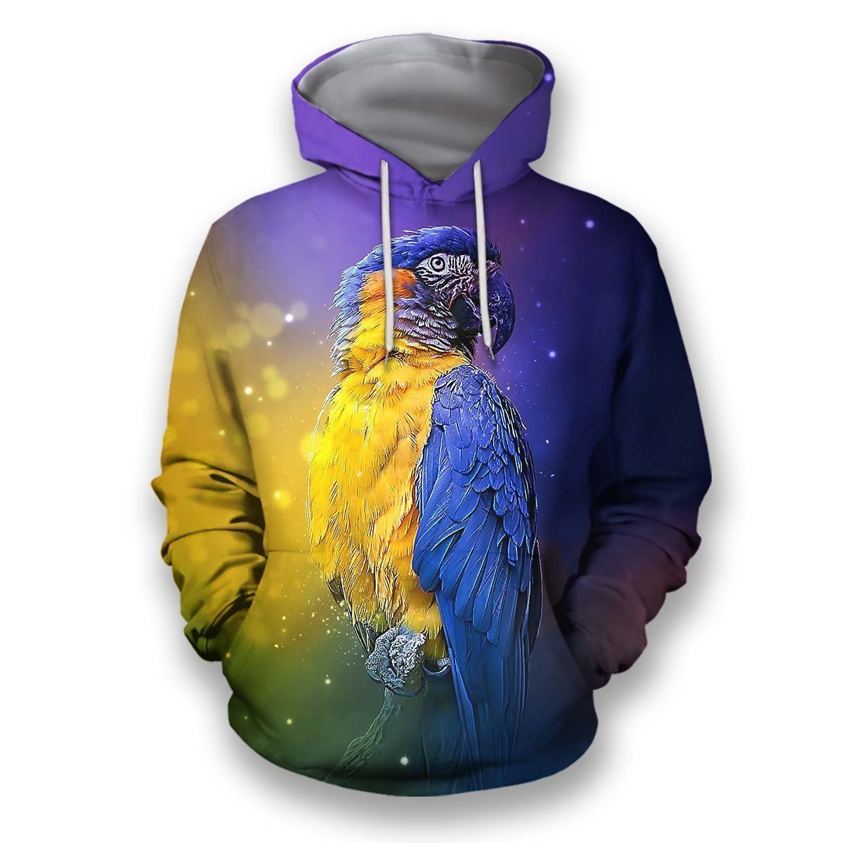 All Over Printed Parrots Shirts H399-Apparel-HbArts-Hoodies-S-Vibe Cosy™