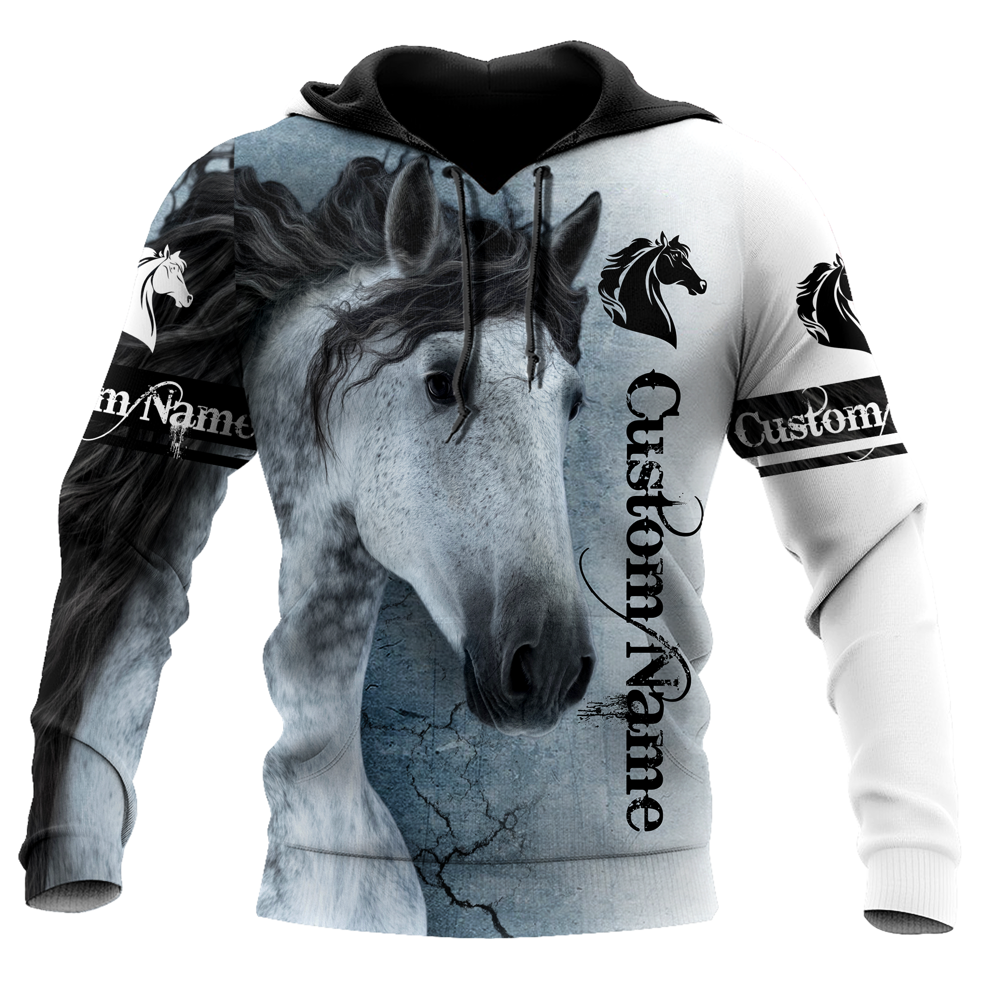 Horse Custome Name 3D All Over Printed Shirts Pi06102001