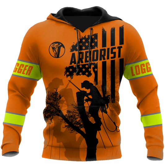 America Logger Man Orange Unisex Shirts TR0910205