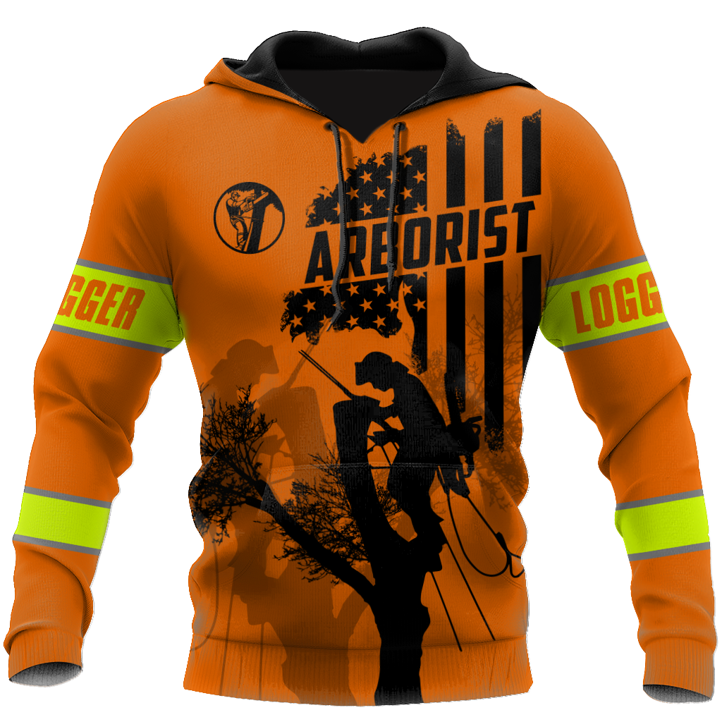 America Logger Man Orange Unisex Shirts TR0910205