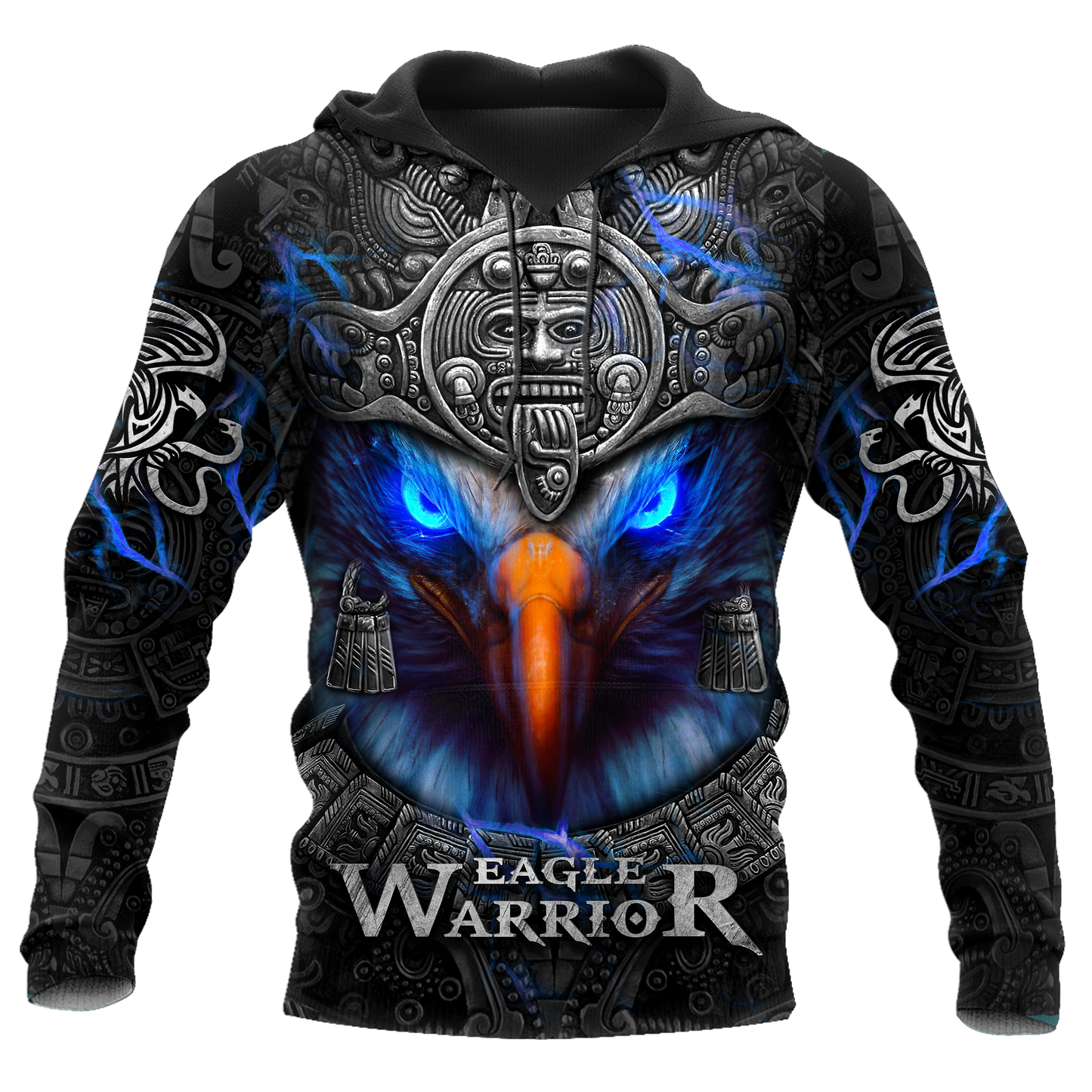 Eagle Warior Aztec 3D All Over Printed Shirts For Men And Women