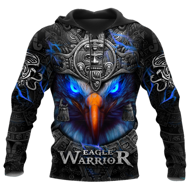 Eagle Warior Aztec 3D All Over Printed Shirts For Men And Women