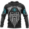 3D All Over Printed Raven And Odin version 2.0-Apparel-HP Arts-Hoodie-S-Vibe Cosy™