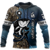 HC Best Carp fishing shirt - blue version TR111103 - Amaze Style™-Apparel