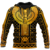 Queen of Egyptian Hoodie Over Printed for Men and Women