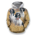 All Over Printed English Pointer Dog-Apparel-HbArts-Hoodie-S-Vibe Cosy™