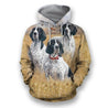 All Over Printed English Pointer Dog-Apparel-HbArts-Hoodie-S-Vibe Cosy™