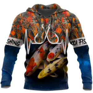 Koi Fishing Camo 3D all over printing shirts for men and women TR110203 - Amaze Style™-Apparel