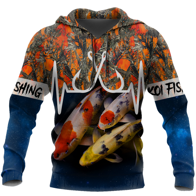 Koi Fishing Camo 3D all over printing shirts for men and women TR110203 - Amaze Style™-Apparel