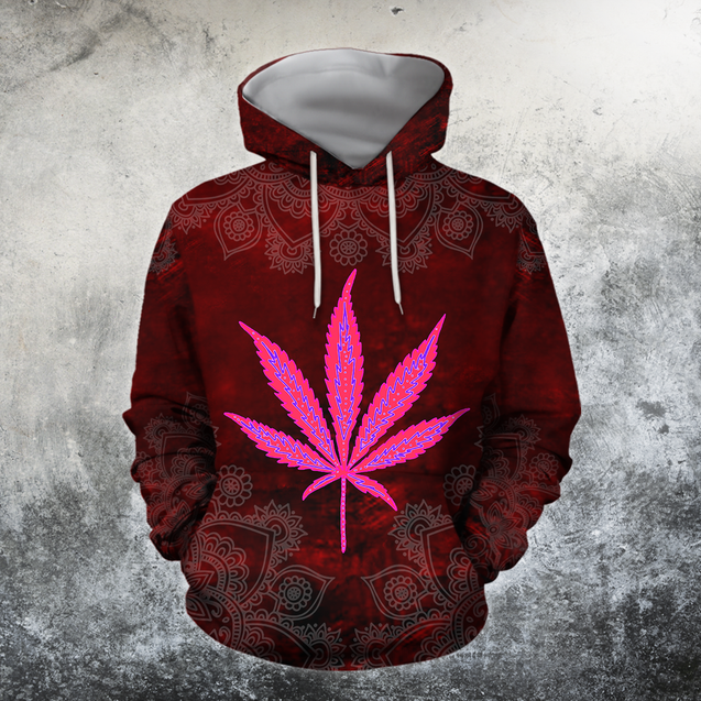 Hippie Red 3D All Over Printed Hoodie Shirt by SUN HAC300301-Apparel-SUN-Hoodie-S-Vibe Cosy™