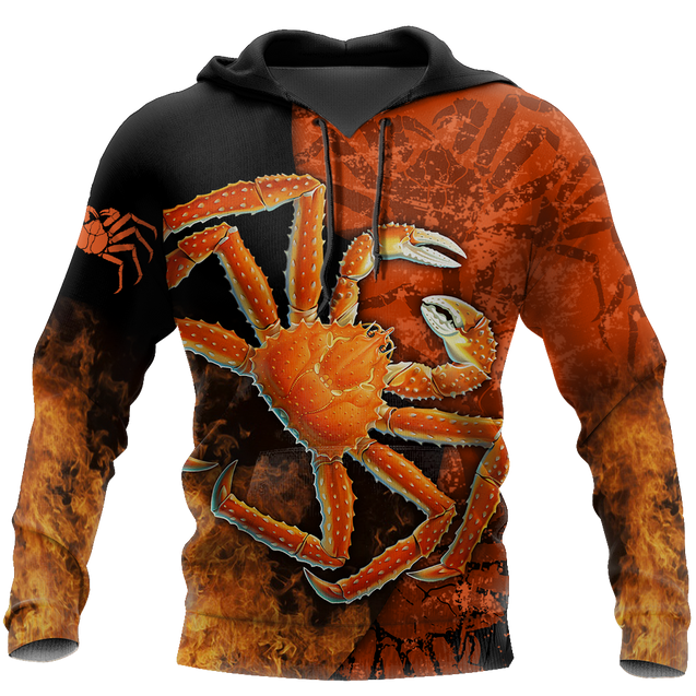 Alaska king crab fishing on fire 3d printing for men and women TR090101 - Amaze Style™-Apparel