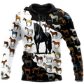 Love Horse 3D All Over Printed Shirts