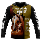 Arabian Horse 3D All Over Printed Shirts Pi12102004