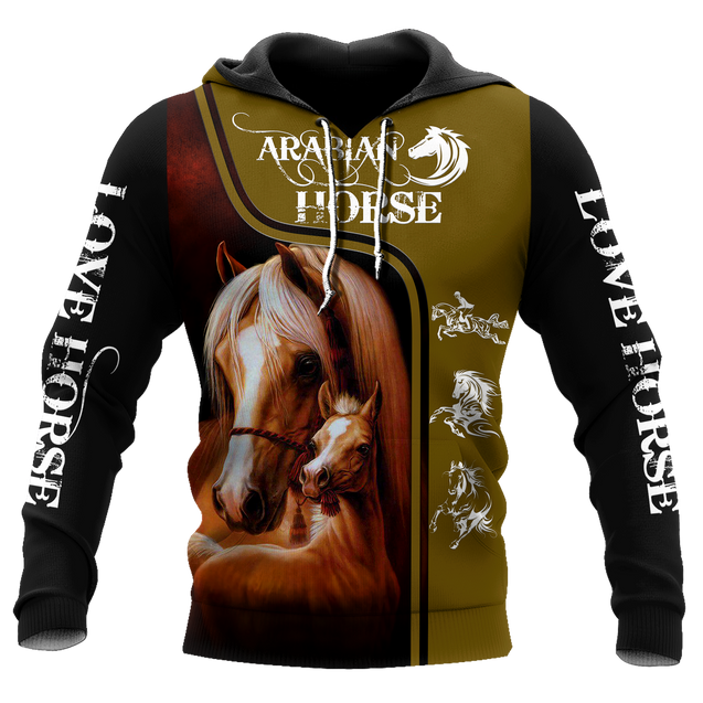 Arabian Horse 3D All Over Printed Shirts Pi12102004