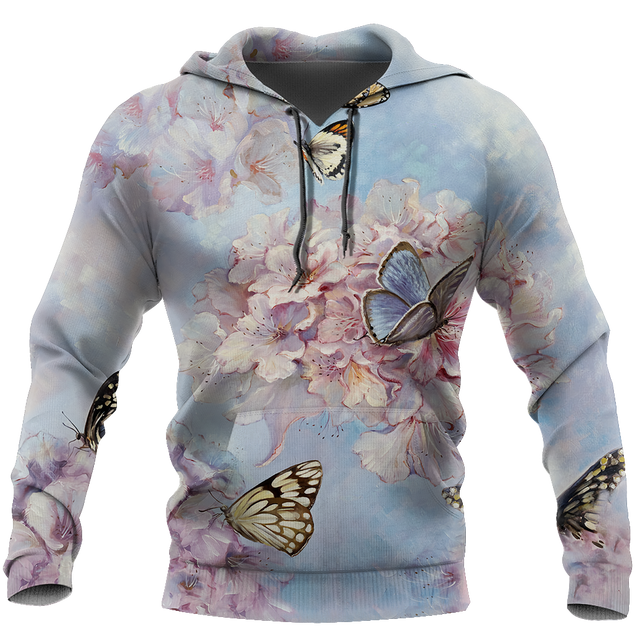 Butterfly Sweet Garden 3D Winter Clothes TR091104-Apparel-NNK-Hoodie-S-Vibe Cosy™