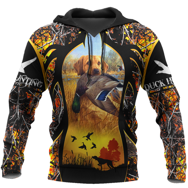 Mallard Duck Hunting 3D All Over Printed Shirts for Men and Women AM141102-Apparel-TT-Hoodie-S-Vibe Cosy™