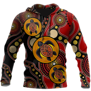 Aboriginal Australia Indigenous Turtles Painting Art shirts for men and women TR2606202S