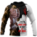 Premium God Sent Me My Pit Bull Unisex Shirts DL1006206