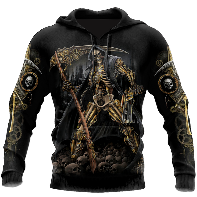 Grim reaper 3D All Over Printed Shirts and short for Men and Women PL