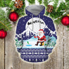 Santa Claus Goes Fishing For Xmas - Blue version TR8601 - Amaze Style™-Apparel