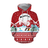 Santa Claus Goes Fishing For Xmas - Red version TR8603 - Amaze Style™-Apparel