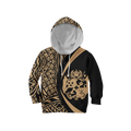 Kid's Tonga Polynesian Hoodie - Circle Style NNK 1227-Apparel-NNK-Hoodie-TODDLER 2T-Vibe Cosy™