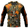 3D All Over Printed Grim Reaper Bow Hunter Camo-Apparel-HP Arts-ZIPPED HOODIE-S-Vibe Cosy™